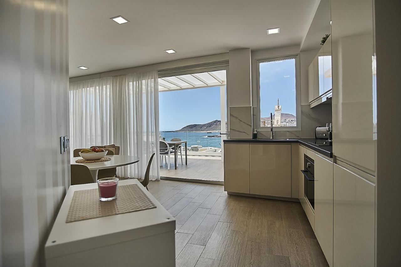 Malibu Canteras Atico 23 Vista Mar - Seaview Penthouse (Adults Only) ลาสปัลมาส เด กรานคานาเรีย ภายนอก รูปภาพ