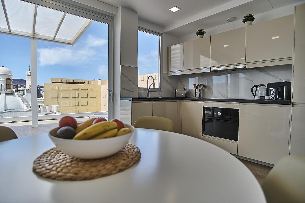 Malibu Canteras Atico 23 Vista Mar - Seaview Penthouse (Adults Only) ลาสปัลมาส เด กรานคานาเรีย ภายนอก รูปภาพ