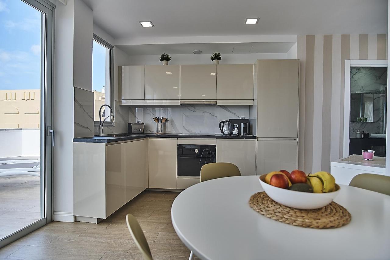 Malibu Canteras Atico 23 Vista Mar - Seaview Penthouse (Adults Only) ลาสปัลมาส เด กรานคานาเรีย ภายนอก รูปภาพ